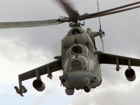 В России разбился ударный вертолет Ми-24
