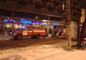 В Одессе произошел пожар в гостинице