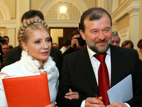 Балога поздравил Тимошенко