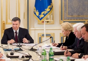 Итоги заседания СНБО: Янукович ищет адекватное решение по цене на российский газ