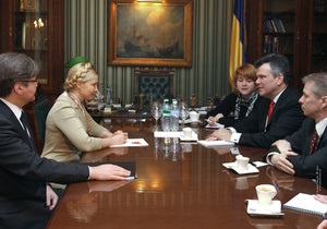Представитель Госдепартамента США поблагодарил Тимошенко за развитие демократии в Украине