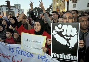 В Марокко проходит многотысячная акция протеста