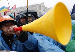 Акция протеста на Майдане продолжится до окончательного пересмотра Налогового кодекса