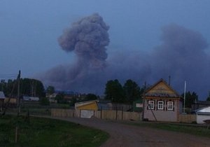 МЧС России подтверждает полную ликвидацию пожара на арсенале в Удмуртии