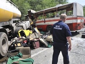 Экспертиза признала водителя грузовика виновным в аварии под Ростовом, в которой погиб 21 человек
