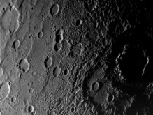 На Меркурии обнаружен кратер с отпечатком телефона