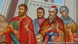 Казахстан: сенатору на фреске в храме дорисовали бороду