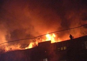 В центре Харькова произошел пожар: эвакуированы 40 человек