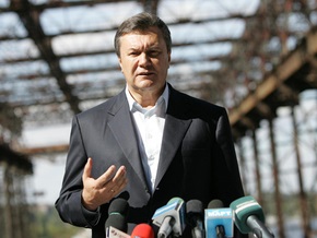 Янукович: Украинский газ не должен стоить для населения дороже $60
