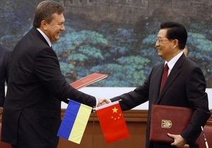 Визит Януковича в Китай: подписано 13 двусторонних документов на $4 млрд