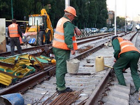 Киевская строительная компания присвоила полмиллиона гривен, выделенных на строительство скоростного трамвая