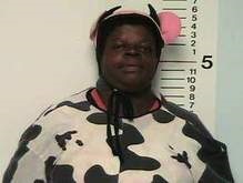 Пьяная женщина в костюме коровы арестована за непристойное поведение