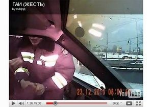 В МВД отреагировали на вчерашний инцидент между водителем и гаишниками в Киеве