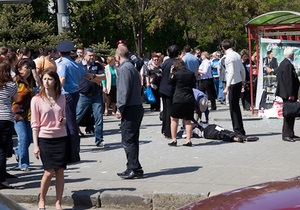 Милиция перекрыла центр Днепропетровска