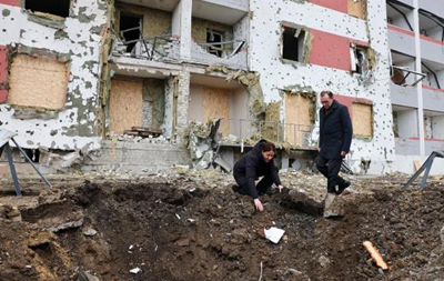 Норвежские министры попали под обстрел в Харькове