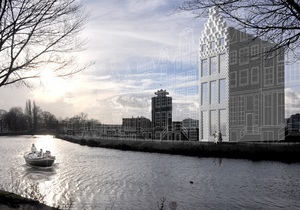 В Амстердаме на 3D-принтере распечатают целый дом