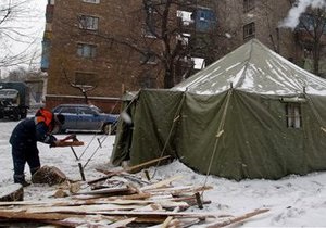МЧС откроет пункты обогрева в парковых зонах всех облцентров Украины