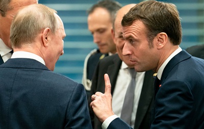 Путин и Макрон поговорили по телефону - Кремль