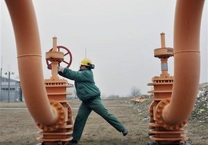 Украина возлагает на РФ вину за сокращения поставок газа в Европу