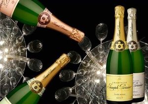 В Украине можно приобрести королевское шампанское из Франции
