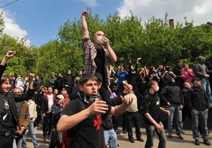 Ъ: Беспорядки во Львове заключают под стражу