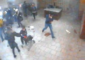 Подозреваемого во взрыве в запорожском супермаркете зафиксировала камера видеонаблюдения