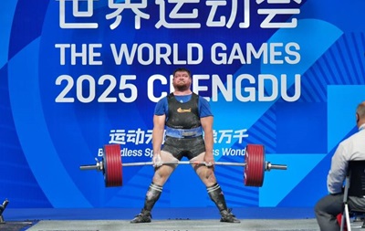 Украинец Бычков принес стране еще одну награду на Всемирных играх-2025