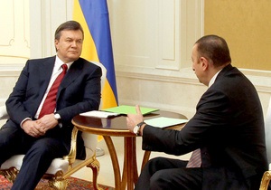 Янукович хочет видеть в Баку Украинский культурный центр