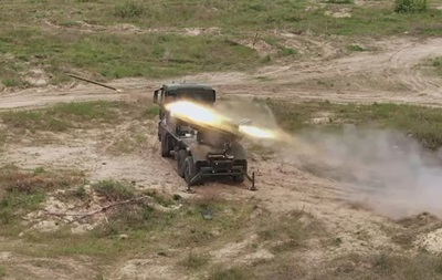 В НГУ провели випробування оновленої РСЗВ Град