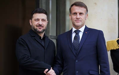 Зеленский сообщил подробности встречи с Макроном