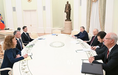 В Москве завершилась встреча Виткоффа и Путина
