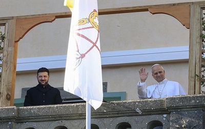 Зеленский встретился с Папой Римским