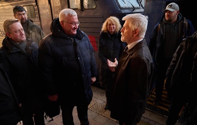 Президент Чехии прибыл с визитом в Киев