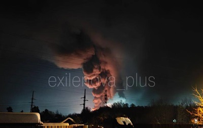 В РФ после атаки БПЛА горит химзавод - OSINT