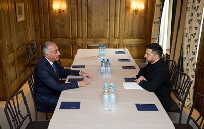 Зеленский встретился с наследным принцем Ирана