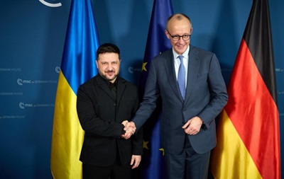 Зеленський зустрівся з Мерцом