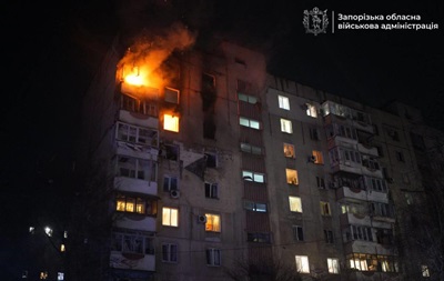 В Харькове и Запорожье горят многоэтажки