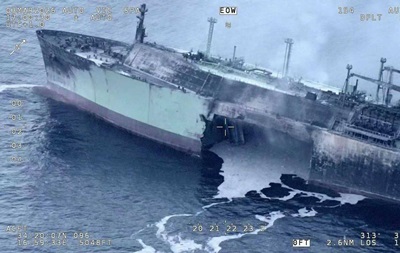 РФ обвинила Украину в атаке на газовый танкер