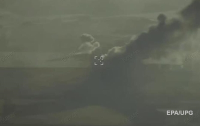 Под Донецком поражено место хранения  шахедов 