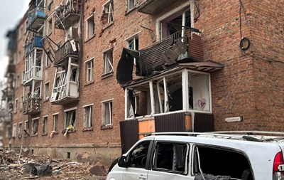 Глухов подвергся бомбардировке, много раненых