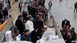 В Турции разграбили помощь пострадавшим от землетрясения