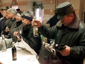 Алкоголь убивает полмиллиона россиян ежегодно