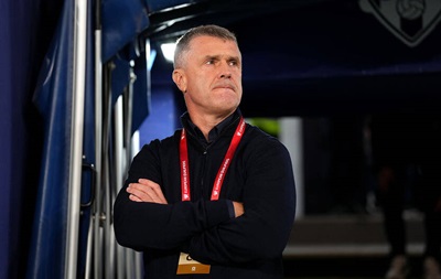 Ребров покинул пост тренера сборной Украины