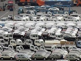 Объем ввоза автомобилей в Украину уменьшился в семь раз