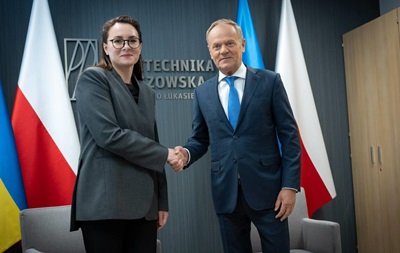 Свириденко провела переговоры с Туском в Польше