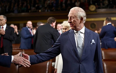 Король Британии в Конгрессе США напомнил об Украине