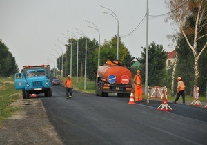 Укравтодор объяснил ремонт дороги к Межигорью требованием УЕФА