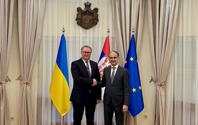 Вице-премьер Украины прибыл с визитом в Сербию