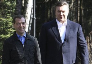 Источники: Сегодня Медведев и Янукович объявят о снижении цены на газ для Украины на треть