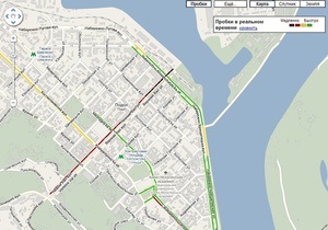 На Google Maps появилась функция отслеживания пробок в Киеве